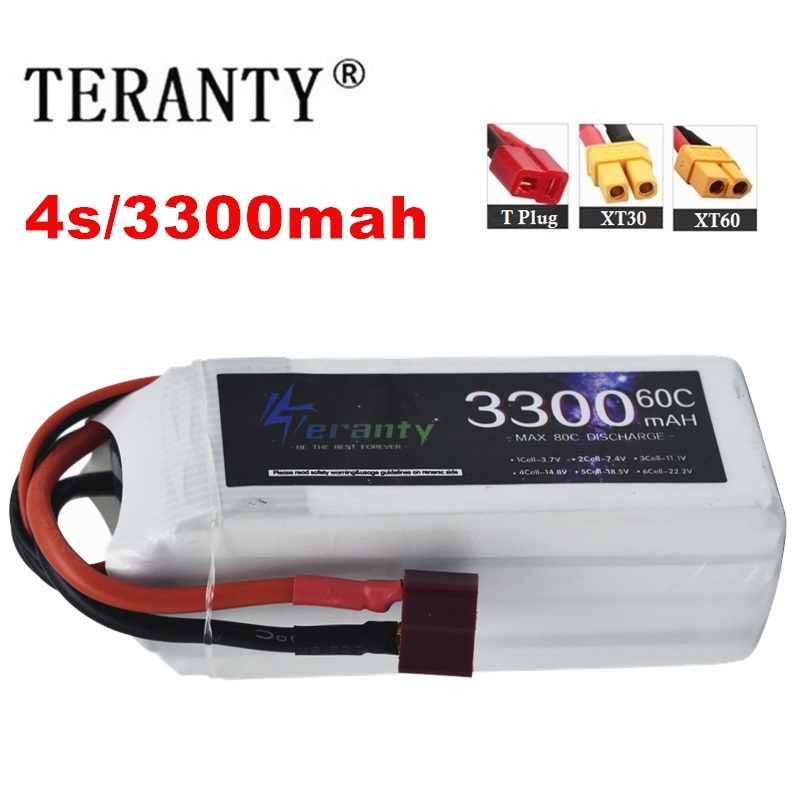 Drone Battery 3S - Batterie Rechargeable LiPo 4s 3300mAh 60C
