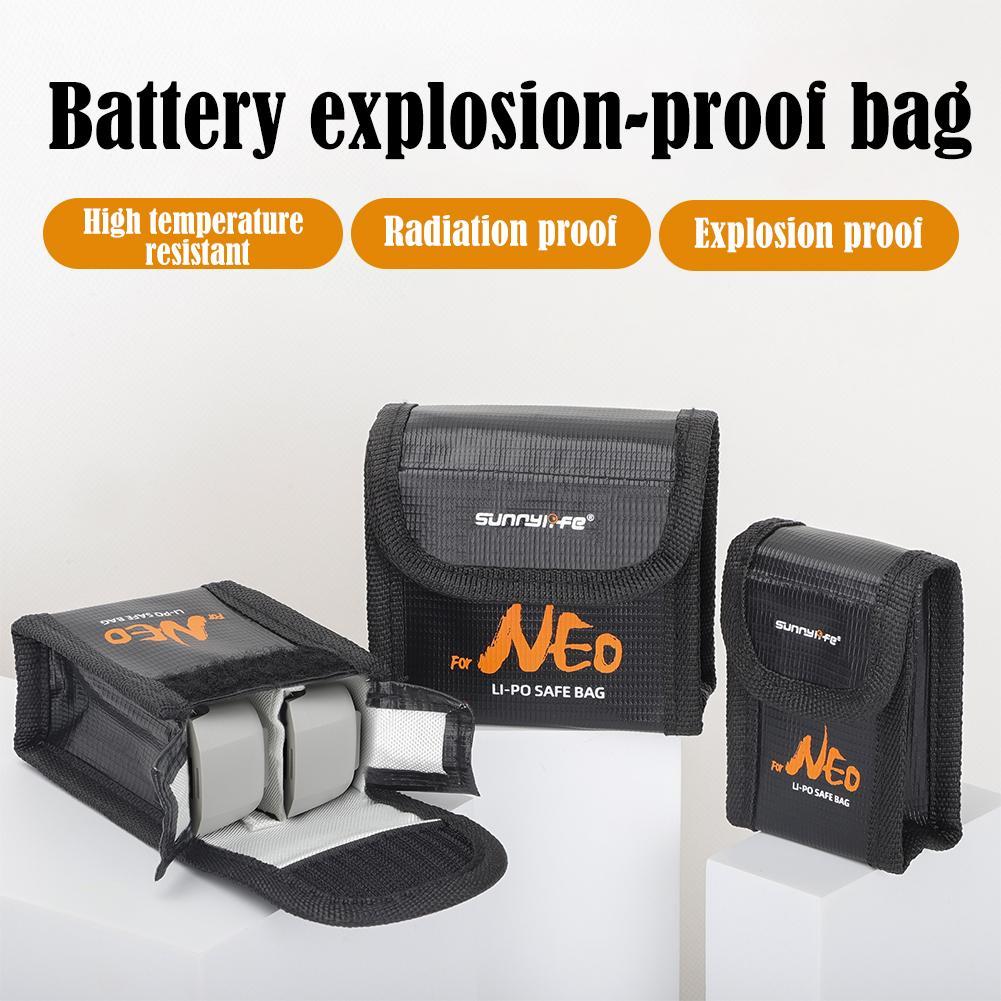 Drone Battery Case - Sac de transport sécurisé pour batterie