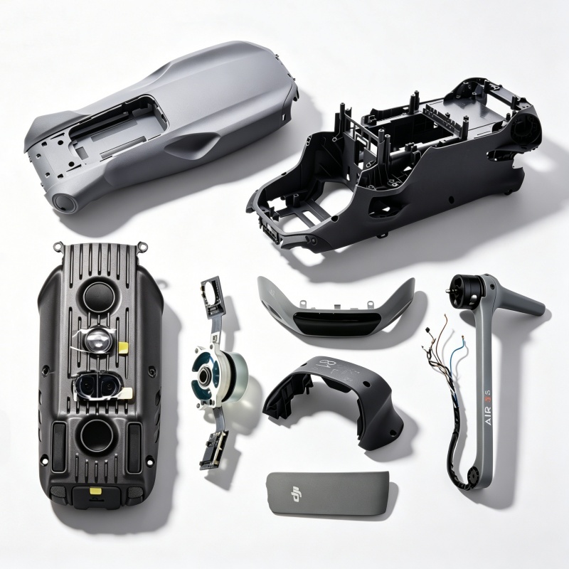 Drone Battery Case - Coque supérieure et inférieure du châssis