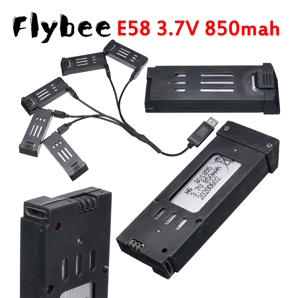 Drone Battery Lipo - Batterie de drone RC 3.7V 850mAh
