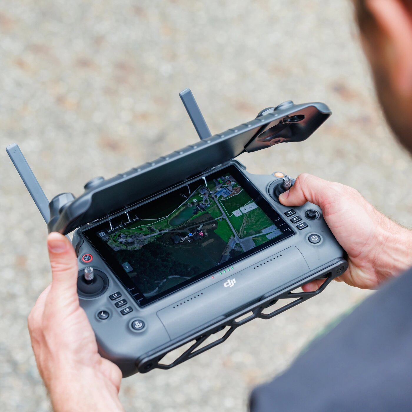 Drone Battery Case - Housse de protection 2-en-1 pour télécommande