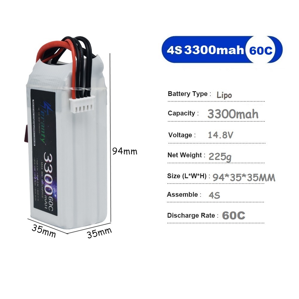 Batterie Rechargeable LiPo 4s  - Drone Battery 3S avis et prix