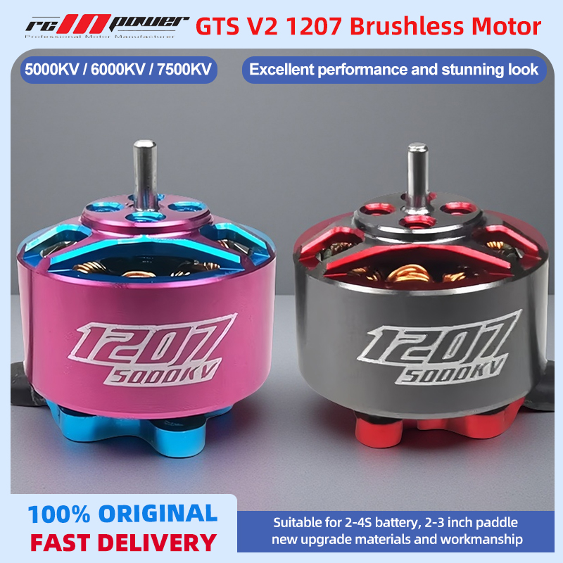RCINPOWER GTS V2 1207 5000KV 3 - Drone Battery 3S avis et prix