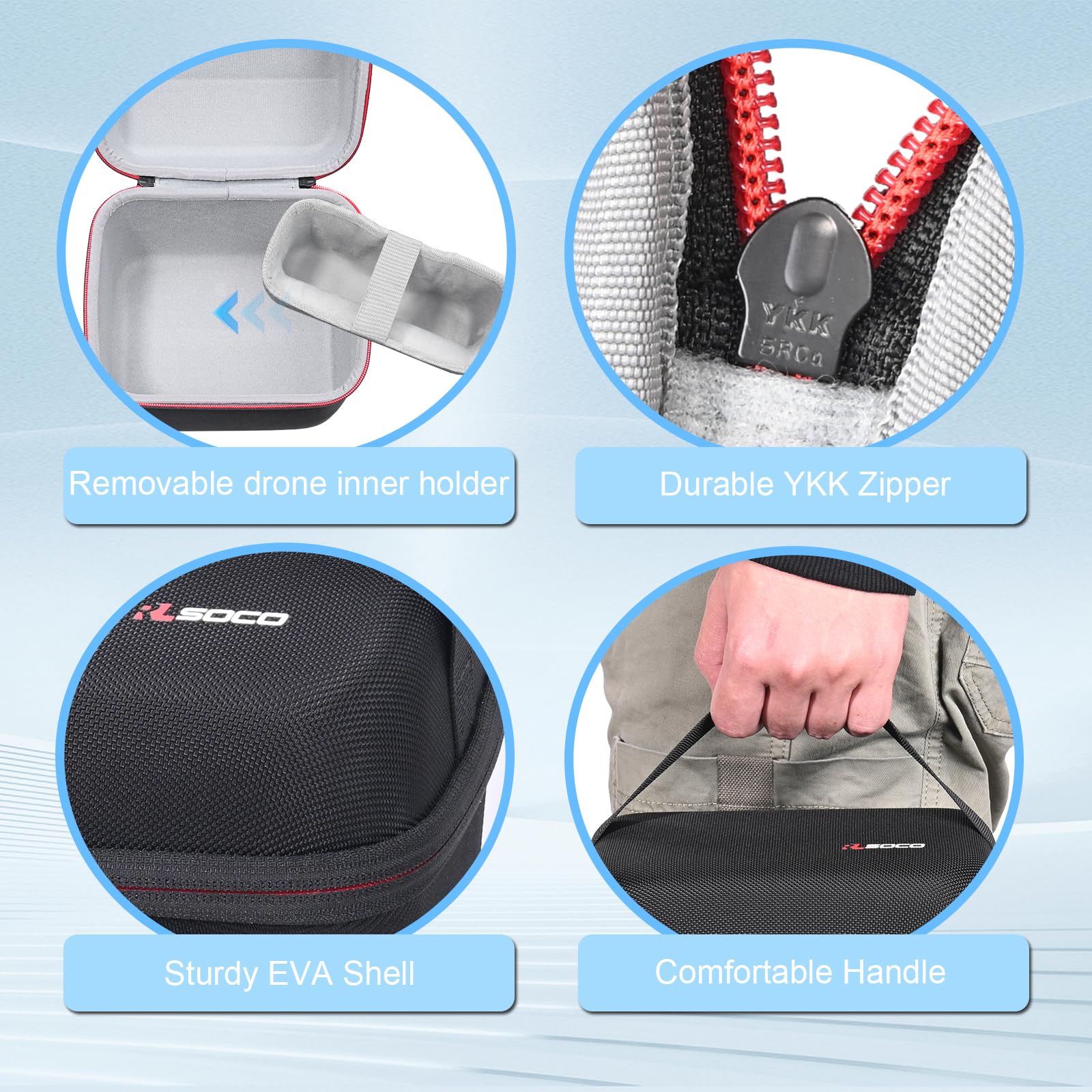 Étui portable pour DJI Neo 2 F - Drone Battery Case avis et prix