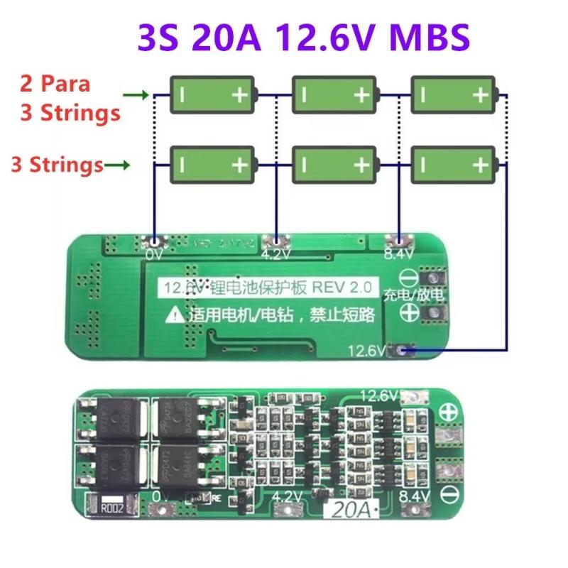 Carte de protection de charge  - Drone Battery 3S avis et prix